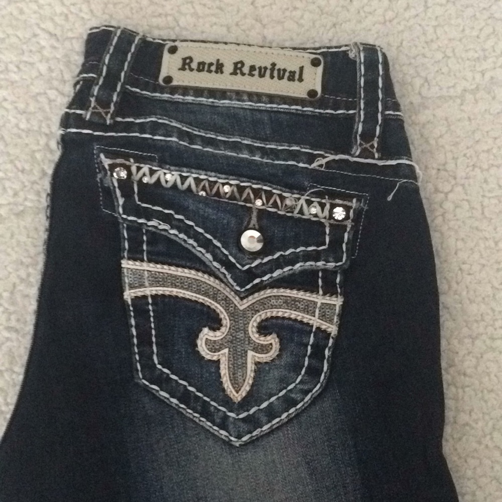 Rock revival jeans size 29 Jen bootcut